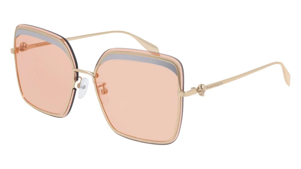 Alexander McQueen Iconic AM0222SK Sunglasses - view 3